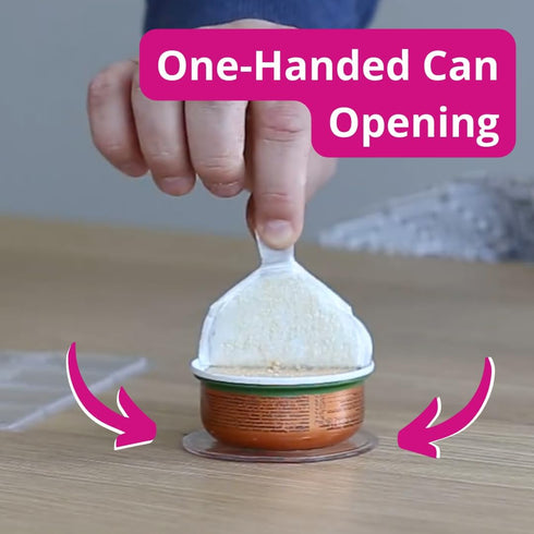 Non-Slip Grip Sticky Pad | Set of 3 | One-Handed Jar and Can Opener | Open bottles, cans and jars with one hand | Adaptive Kitchen Equipment | Ass...