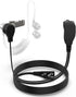 Walkie Talkie Earpiece with Mic, 2 Pin Air Acoustic Tube Surveillance Headset, Two Way Radio Earpiece with PTT/VOX, Security Earpiece Compatible w...