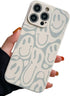 KERZZIL Cute Funny Face Phone Case Compatible with iPhone 14 Pro Max,Liquid Silicone Girly Cases,Cartoon Grimace Soft Gel Rubber Full-Body Protect...