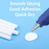 ENPOINT White Hot Glue Sticks, 36 Pack Mini Fbric Glue Sticks for Craft, Adhesive Hot Melt Glue Sticks for Crafting, Woodworking, Decoration, Bond...