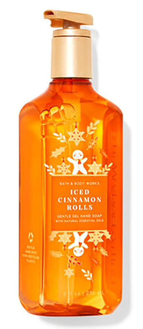 Bath & Body Works Iced Cinnamon Rolls Hand Soap, Cleansing Gel, 8 Fl Oz (Iced Cinnamon Rolls)...