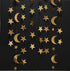 Decor365 Gold Moon Star Garland Ramadan Decorations Hanging Twinkle Little Star Two The Moon Birthday Party Decoration Graduation Decor Starry New...