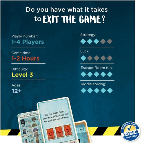 EXIT: Theft on The Mississippi | Escape Room Game in a Box| EXIT: The Game – A Kosmos Game | Family – Friendly, Card-Based at-Home Escape Room Exp...