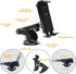 Car Tablet Mount Holder, Universal Dashboard Windshield Tablet Stand Cell Phone Holder Car Dash Mount Suction Cup Mount Compatible with iPad Pro/A...