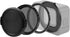 PULUZ 52mm UV?ND2-400 Lens Filter Adjustable Neutral Density Filter for GoPro Hero11 / Hero11 Black Mini / HERO10 / HERO9 with Adapter Ring and Le...
