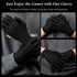 Gaming Gloves for Touchscreen, High-Sensitive Anti-Sweat Breathable Seamless Game Gloves for PUBG Mobile/Knives Out/Rules of Survival...