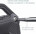 Waterproof Holder Case for Airtag 4 Pack Screw Full cover Shockproof Compatible with Apple Air tag tracker key ring protective for Luggage, Backpa...