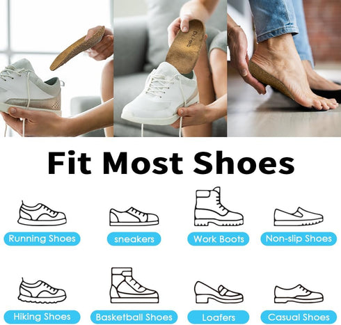Dr.Foot Heel Cups for Plantar Fasciitis Relief, Heel Cushions for Heel Pain and Heel Spurs for men women (Medium (Women's 5.5-8.5, Men's 5-7.5))...