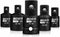 BOEN 5 Piece Impact Socket Adapter Set and Reducer Set, Standard SAE, 1/4", 3/8", 1/2" Drive Socket Adapter Set, CR-MO Steel Impact Adapter Conver...