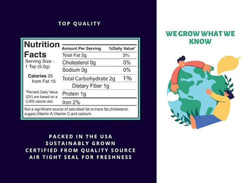 Sweet Sunnah Black Seed GROUND (Kalonji, Nigella Sativa, Black Cumin) 1lb pound All natural Raw Spice - Non GMO - Indian origin -Gluten Free Ingre...