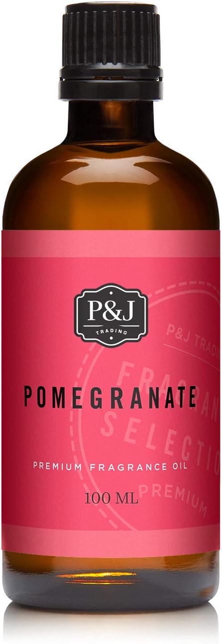 P&J Trading Fragrance Oil | Pomegranate Oil 100ml - Candle Scents for Candle Making, Freshie Scents, Soap Making Supplies, Diffuser Oil Scents...