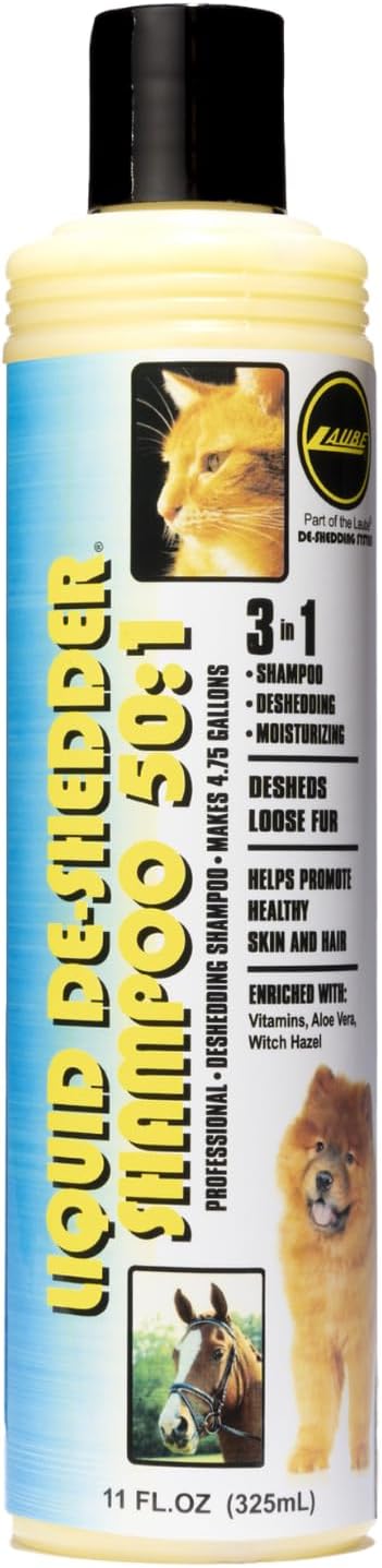 Kelco by Laube Deshedding Shampoo - Deshedder Anti-Itch Shampoo for Pets - Natural, Hypoallergenic, Cruelty-Free, Biodegradable Formula for Groomi...