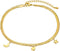 MengPa Women Dainty Anklet,Gold Plated Double Layered Summer Dainty Boho Beach Foot Chain (Star-Heart-Moon) US4618A...
