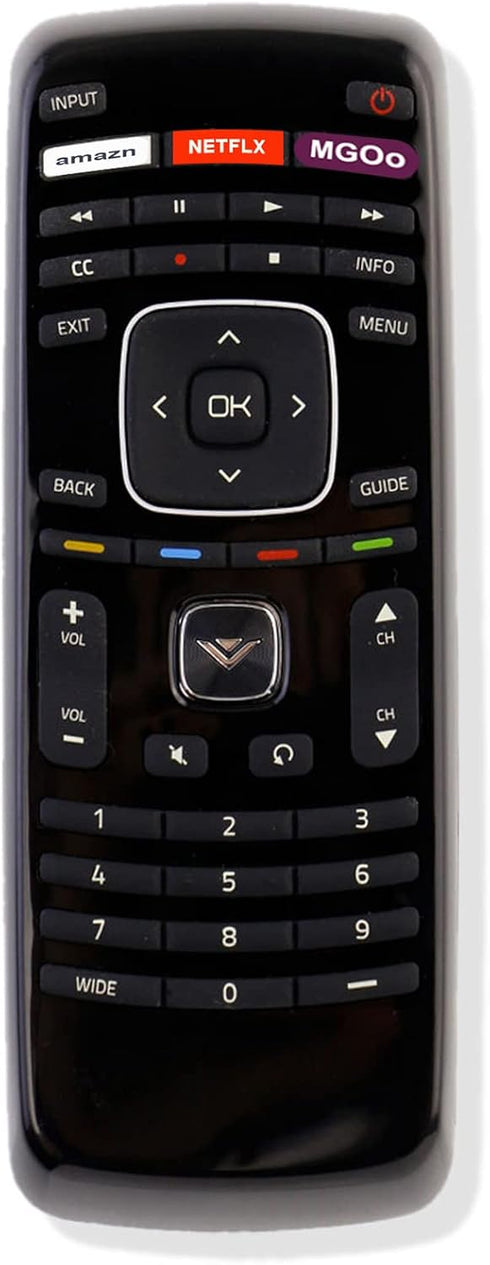XRT302 Replace Remote fit for VIZIO Smart LCD LED TV with Dual Side Keyboard M320SR M370SR M420SR E650I-A2 M3D470KD E322VL M550NV M550SV M420SV M4...