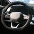 Massage Grip Soft Silicone Car Steering Wheel Cover Universal Anti-Slip Design 13-16 inch Protective Case Black...