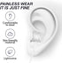 2 Packs Wired Earbuds in-Ear Headphones, Earphones with Microphone, Automatic Noise Reduction, Bass Surround, Stereo Earphone with Microphone, Sui...