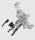 BRCOVAN Anti-Theft Aluminum Alloy Double Socket Arm Compatible with RAM Mounts B Size 1'' Ball Mounting Base & Bike Motorcycle Phone Holder (Mediu...