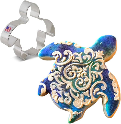 Ann Clark Cookie Cutters Sea Turtle Cookie Cutter 4" Made in USA...