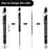 Fumete 21 Pcs Bible Verse Ballpoint Pens Christian Stylus Pens with Inspirational Quotes Bible Verse Pens Bulk Gift for Touch Screens Women Men Ch...