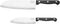 Chicago Cutlery 2-Piece Stainless Steel Triple Rivet Polymer Handles Essentials Partoku/Santoku Set, Black...