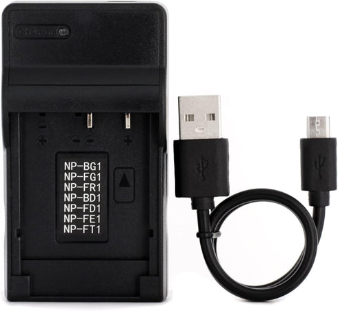 NP-FE1 USB Charger for Sony Cyber-Shot DSC-T7, Cyber-Shot DSC-T7/B, Cyber-Shot DSC-T7/S Camera and More...