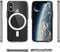 Ambar Magnetic Clear Case Designed for iPhone Xs Max – Compatible with MagSafe Charger, Support Magnetic Car Mount Wireless Charging...