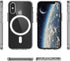 Ambar Magnetic Clear Case Designed for iPhone Xs Max – Compatible with MagSafe Charger, Support Magnetic Car Mount Wireless Charging...