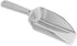 Super Z Outlet 5.5" Mini Acrylic Plastic Kitchen Scoops for Weddings, Candy Dessert Buffet, Ice Cream, Protein Powders, Coffee, Tea (Silver)...