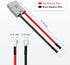 50Amp 10Awg Battery Quick Connect Electric Forklift Cable with O Ring Terminal?2Pcs 32cm/1ft with Quick Connector for Carts, Sightseeing Car, Batt...