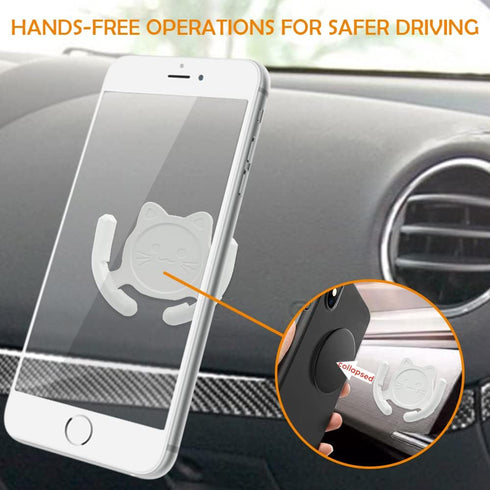 Multi-Surface Holder Car Mount 3 Pack Compatible for Popsocket Grip Holder for Pop Socket Mount Device Support Accessory Home Office Desk Wall Mou...