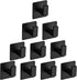 Bath Towel Hook,10 Pack Self Adhesive Square Coat Hooks, Sturdy No Drilling Robe Hook, Stainless Steel Heavy Duty Clothes Hanger, Wall Hooks for B...