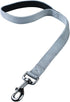 Large Dog Short Leash with Nylon Belting and Soft Padded Handle Lead.(18 Inches, Ultimate Grey)...