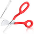 SPEEDWOX 7-Inch Carpet Pile Scissors Duckbill Applique Blade Scissors Carpet Trimmer Tufting Carpet Shears Scissors For Fabric Cutting Scissors Fo...