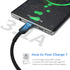 1.5ft USB C Charging Cable, 2 Pack Braided USB C to USB C Cable 60W/3A CarPlay USBC Cord Compatible with iPhone 15 Samsung Galaxy S23 Ultra Google...