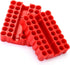 QWORK Screw Bit Holder Storage Box, 4 Pack 33 Hole Hex Bit Holder Rack...