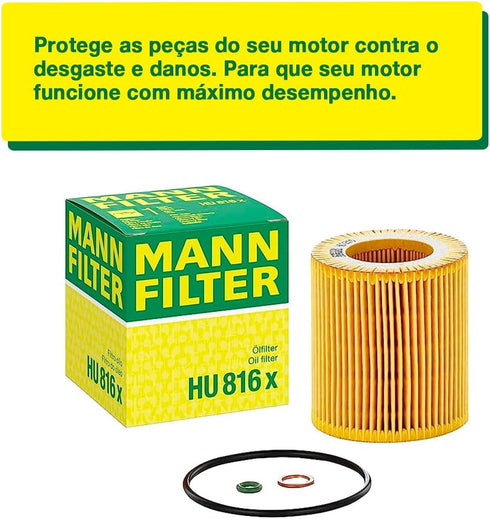 Mann Filter Oil Filter Element - HU816X...