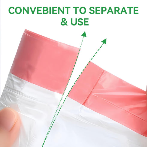 5 Gallon Trash Bags Drawstring, Pack of 42, Small Garbage Bags, 1.32Mil Thickness, 50x61cm, 8g/pcs, Unscented, White...