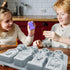 Halloween Chocolate Mold Silicone,2pcs Cavity Candy Gummy Mold with Skull and Tombstone for Baking Chocolate Jelly Gummy Desser...