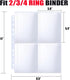 MUQING 30 Pack 120 Pockets Seed Packet Binder Sleeves, Garden Seed Storage Organizer Pages for 3 Ring Binder, Slot Size 3.5"x 5.5", Sleeves for Se...