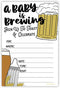 Baby is Brewing Baby Shower Invitations (20 Count) with Envelopes...