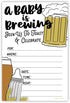 Baby is Brewing Baby Shower Invitations (20 Count) with Envelopes...