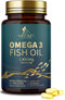 Triple Strength Omega 3 Fish Oil 2400 mg Softgels, Nature's Fish Oil Supplements, Brain & Heart Health Support - EPA & DHA, 1200 MG Fish Oil in Ea...