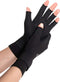 Copper Arthritis Gloves for Women Men, Wrist Reinforcement Fingerless Arthritis Compression Gloves for Relieving Carpal Tunnel Aches, Rheumatoid P...