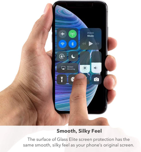 ZAGG InvisibleShield Glass Elite Screen Protector - Made for Apple iPhone 11 Pro Max and Xs Max- Case Friendly Screen - Impact & Scratch Protectio...