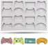 SAKOLLA Game Controller Silicone Molds, 16 Cavity Video Game Controller Molds for Chocolate, Candy, Cake Decoration, Cake Pops, Resin...
