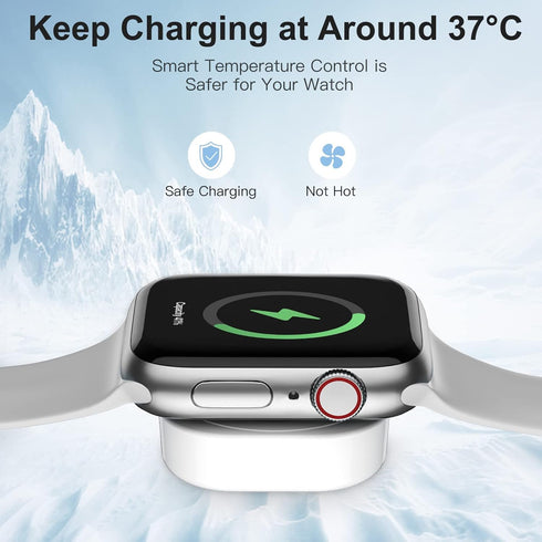 for Apple Watch Charger USB, 0.5M iwatch Charger Fast Charging Cable, Compatible with Apple Watch Series 9 8 7 6 5 4 3 2 SE SE2 Ultra, Magnetic Ch...