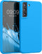 kwmobile Case Compatible with Samsung Galaxy S22 Plus Case - TPU Silicone Phone Cover with Soft Finish - Radiant Blue...
