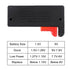 4pcs Digital LCD Universal Battery Tester (Model: Bt - 168 PRO), Portable Battery Checker Battery Tester for AA AAA C D 9V 3.7V 1.5V Button Cell (...