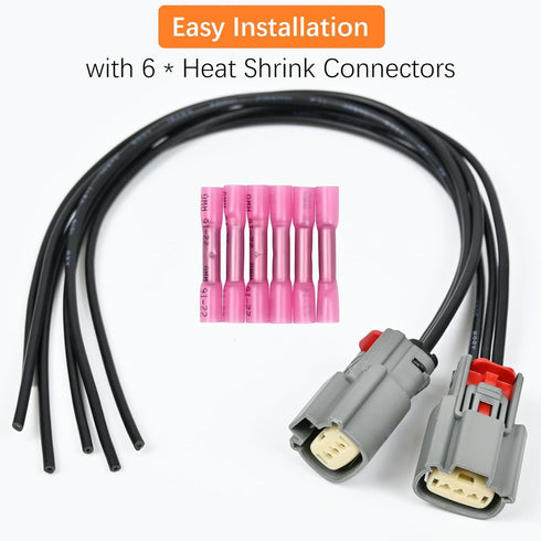 2Pcs Ignition Coil Connector Pigtail Harness CU2Z-14S411-AFA for Ford Expedition F150 Explorer Flex Lobo Taurus Transit-150 Transit-250 Transit-35...