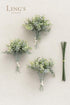 Ling's Moment Artificial Plants Eucalyptus Leaves Branches,18Pcs 15" Tall Fake Greenery Filler Decor w/Stems, Realistic Texture Flocked Plants for...